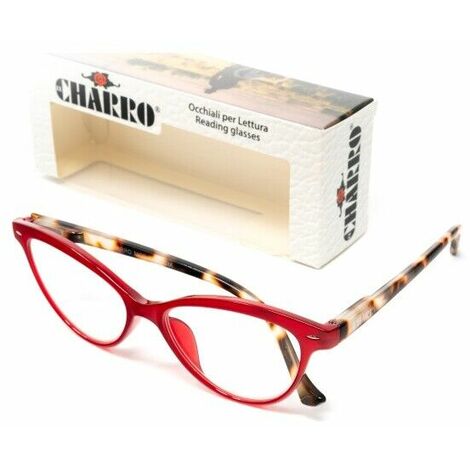 Occhiali da Lettura El Charro mod. GEORGEA – ROSSO - diottrie +1,5