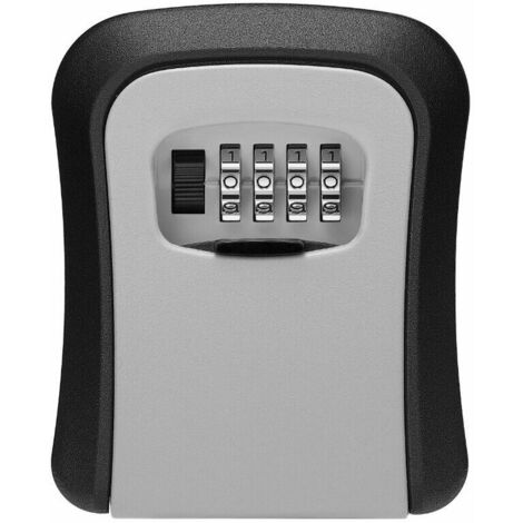 Cassetta Sicurezza Portachiavi da Muro Parete a Combinazione in Acciaio 6x12 cm (1/4)
