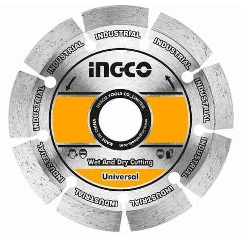 Ingco DMD011254 disco diamantato da 125 mm adatto per scanalatrice WLC15008