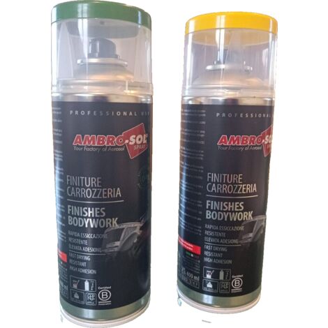 Spray GIALLO VERDE JOHON DEERE Verniciatura trattori macchine agricole operatrici