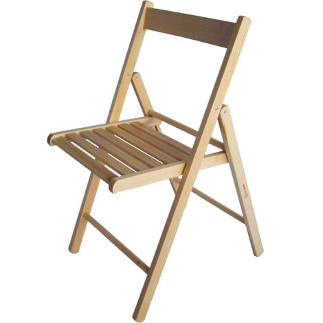 SEDIA LEGNO PIC NIC PIEGHEVOLE CM. 42X41X86H. Prezzo per 1 pezzo.