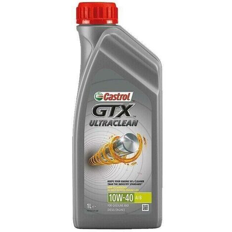 Olio Castrol GTX Ultraclean 10W-40A/B per motori Diesel /Gasolio Latta da 1 Lt (1/3)