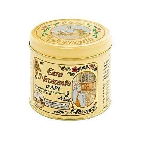 Cera d'Api in pasta Novecento per colorare pulire colore noce scuro 500 ml – NOCE SCURO