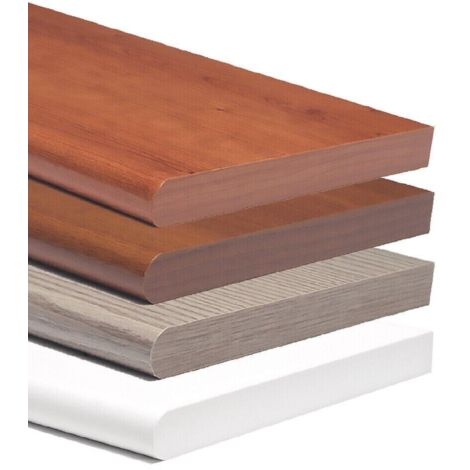 Mensola in Truciolato Finitura in melaminico effetto legno – 60x20x1,8 cm – BIANCA