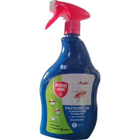 Insetticida Scarafaggi e Formiche Protect Home By BAYER dosatore Spray da 1 Lt. (1/5)