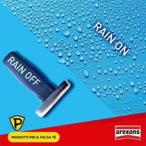 Rain off AREXONS trattamento idrorepellente antipioggia x parabrezza vetri  auto