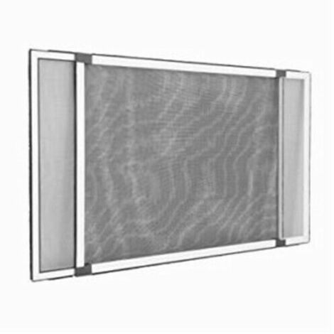Zanzariera estensibile telaio alluminio con spazzole x finestre tapparelle  porte
