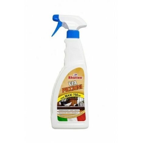 Repellente disabituante per piccioni e uccelli RHUTTEN con dosatore spray - 750  ml