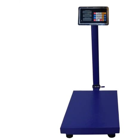 Bilancia Industriale Bascula Elettronica Bilico Digitale fino 300 Kg - cm 40x50x75