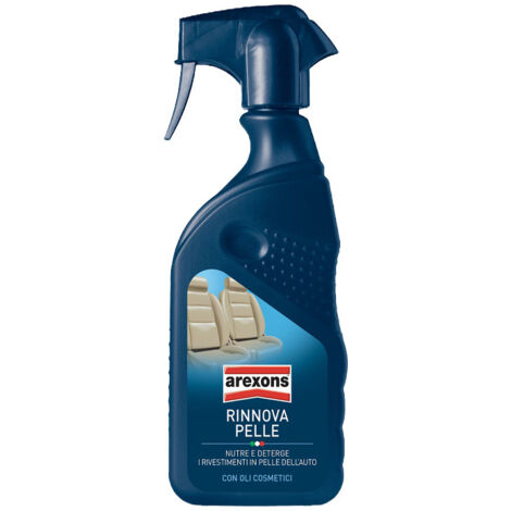 Detergente pulisci sedili Auto in pelle Arexons Rinnovante Nutriente Spray 500ml