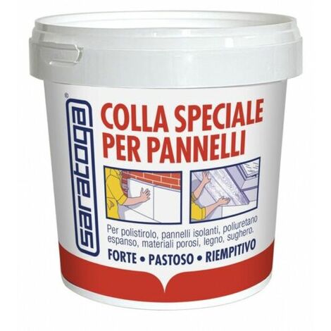 Colla per Polistirolo SARATOGA per Pannelli Isolanti Termico Polistirene – 850 gr