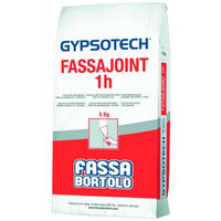 STUCCO CARTONGESSO FASSAJOINT 1H FASSA BORTOLO - BIANCO KG 5 - 2 pezzi