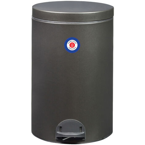 Poubelle de cuisine à pédale 20L Fabriqué en France - ELORA ROSSIGNOL