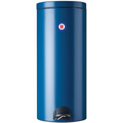 Rossignol – Poubelle de cuisine à pédale 30L – Corps en acier poudré anti-UV – Seau amovible avec anse – Dimensions 29x67cm