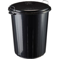 Poubelle 55L avec couvercle et verrouillage - RONDO ROSSIGNOL