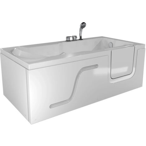 Seniorenwanne mit Tür S17-EH-L 150x75