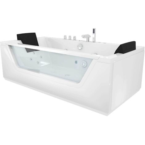 Whirlpool mit Reinigungsfunktion, Pool Badewanne Wanne AcquaVapore W83R-A ohne +0.-€ (1/5)