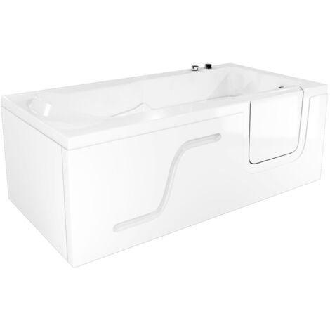 Whirlpool Seniorenwanne mit Tür S17-WP-L 150x75cm
