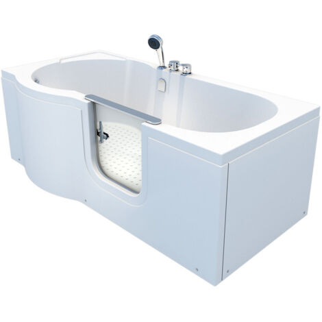 Seniorenwanne mit Tür S12-R Badewanne 85x170cm