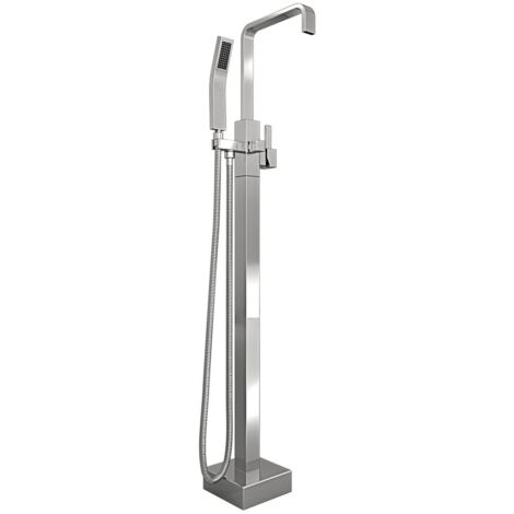 Armatur freistehende Wanne Badewanne Wannenmischbatterie Standarmatur AF05