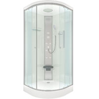 Duschkabine Fertigdusche Dusche Komplettkabine D10-00T0 80x80 cm ohne 2K Scheiben Versiegelung