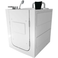 Senioren Wanne Sitzbadewanne Sitzwanne Whirlpool mit Tür Pool S10-TH-WP