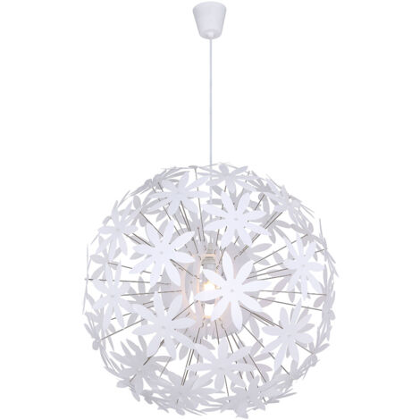 Globo - lámpara colgante - Stella - blanco - plástico - Ø 60cm -