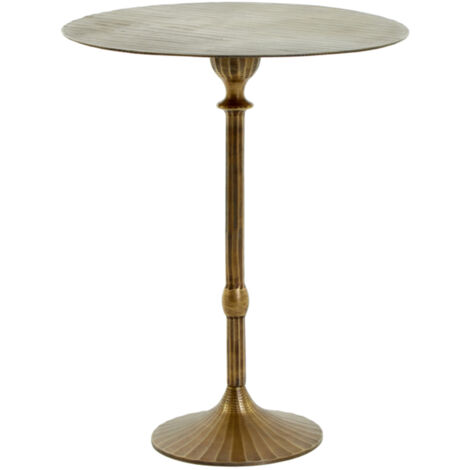 Mesa auxiliar Light & Living JANNA bronce envejecido – Ø50x60 cm (1/5)