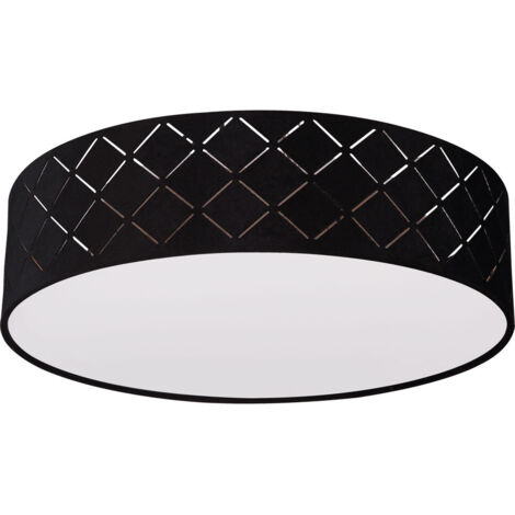 Globo - plafón - VARIOS - negro - metal - Ø 38cm - E27 - 15363B