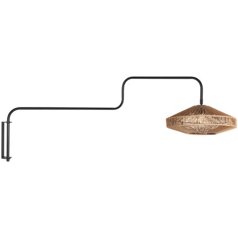 Steinhauer - aplique de pared - Bloeba - natural negro - algodón (1/5)