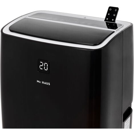 ARTIC-30 - Tragbare Klimaanlage, SILENTBLOCKS System, wifi connection APP, 12000 BTU/h mobile Kühlbox, 3026 Kühlstellen, 3,5kW, Klasse A, 3 in 1: Kühlbox, Ventilator und Entfeuchter, Fernbedienung, Rä