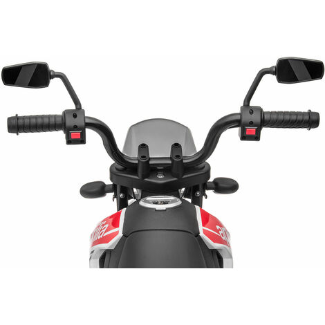 APRILIA RX 12V Batterie-Motorrad für Kinder, offizielle Lizenz