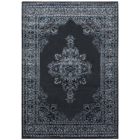 Tapis oriental marocain classique 160x230cm – 100% polypropylène – Jute antidérapant – Hauteur de fils 12mm – Densité 2500g/m² – Marrakesh