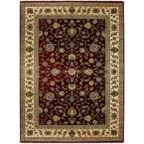 Tapis Salon Chambre Oriental Marocain Classique RABAT (Rouge - 300x400cm)