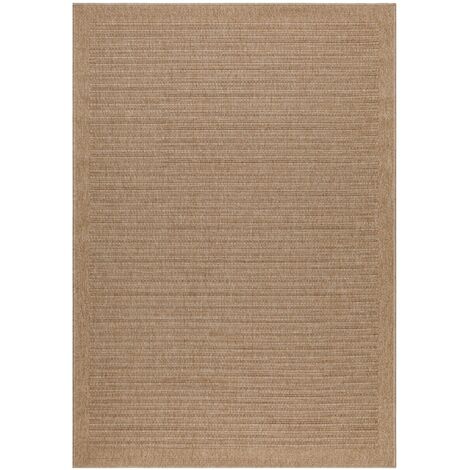 Tapis de salon Naturel aspect jute Beige 240x340cm (1/5)