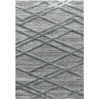 Tapis en relief Berbère ASIMA Gris (140x200cm)