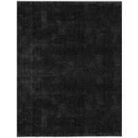 Tapis uni de Salon Chambre Relax Sobre et Epuré (Noir - 200x290cm)