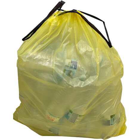 Abfallsäcke Müllbeutel Mülltüten 750 Gelbe Säcke 70L Zugband