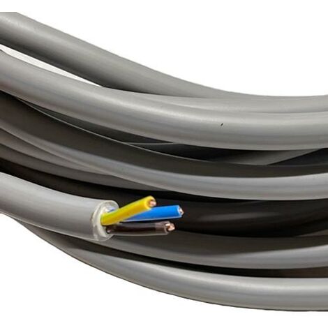 NYM Kabel 5x2,5mm², Stromkabel, Elektrokabel, Feuchtraumkabel, Mantelleitung