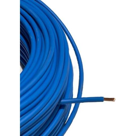 10m Batteriekabel Stromkabel 6 mm² H07V-K Aderleitung Kabel PVC blau