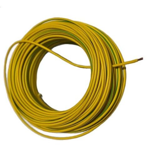 PVC-Lampen-Kabel Rundkabel gold 2-adrig