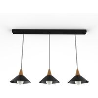 FUNNELL SUSPENSION LINEAIRE MONOCHROME BRILLANT