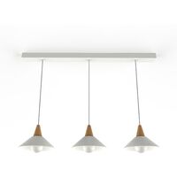 FUNNELL SUSPENSION LINEAIRE MONOCHROME MATT