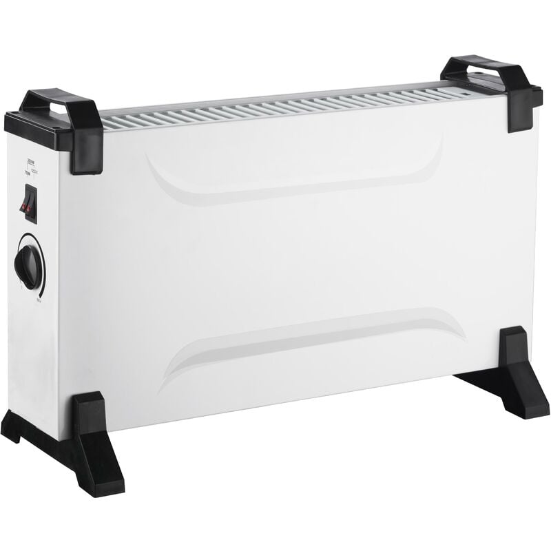 COSTWAY 2500W Radiatore ad Olio Basso Consumo, 11 Elementi 3 Livelli di  Riscaldamento, 0-85℃, con Ruote Universali e Custodia del Cavo, Protezione