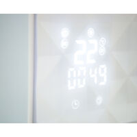 Termoventilatore da parete ceramico con telecomando Hoti M80 Purline 