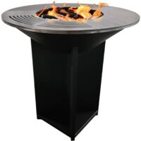 Barbecue con piastra in acciaio da 100 cm PURLINE EFP56B
