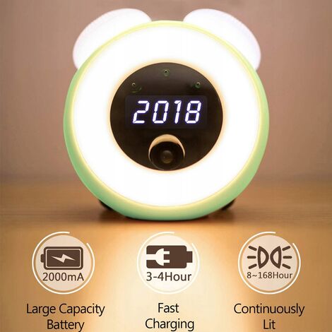 Drahtlose Ladegerät Atmosphäre Lampe 2023 Neue LED Tisch Lampe Mit  Bluetooth Lautsprecher Dimmbare Nachtlicht Touch Lampe Wecker - AliExpress