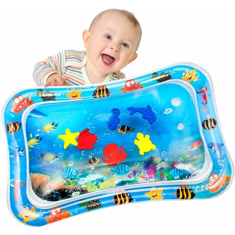 Baby Wassermatte Aufblasbare Baby Wasser-Spielmatte für Kleinkinder, 