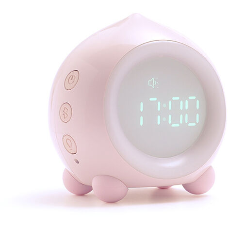 Angeln Smart Wecker Kreative Multifunktionale App Bluetooth Lautsprecher Mini  Digitaluhr Schlaf Nacht Nachtlicht Rosa