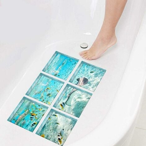 5er Set Anti-Rutsch-Sticker Badewanne Dusche